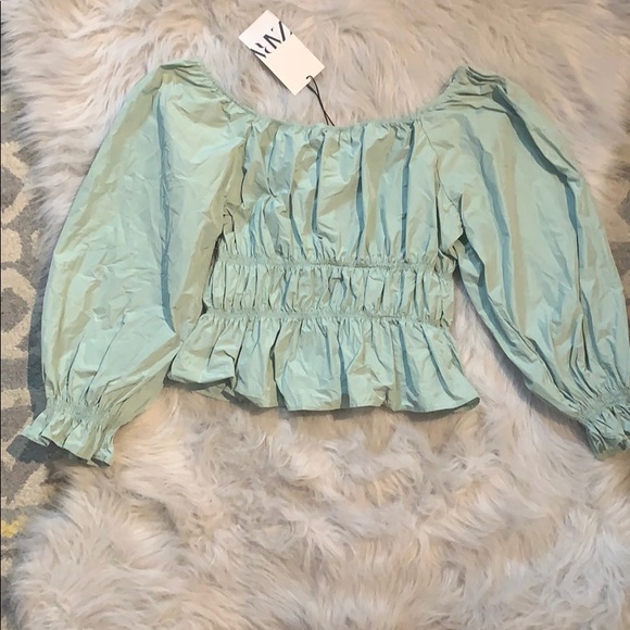 NEW ZARA STRETCH TOP - Picture 6 of 6